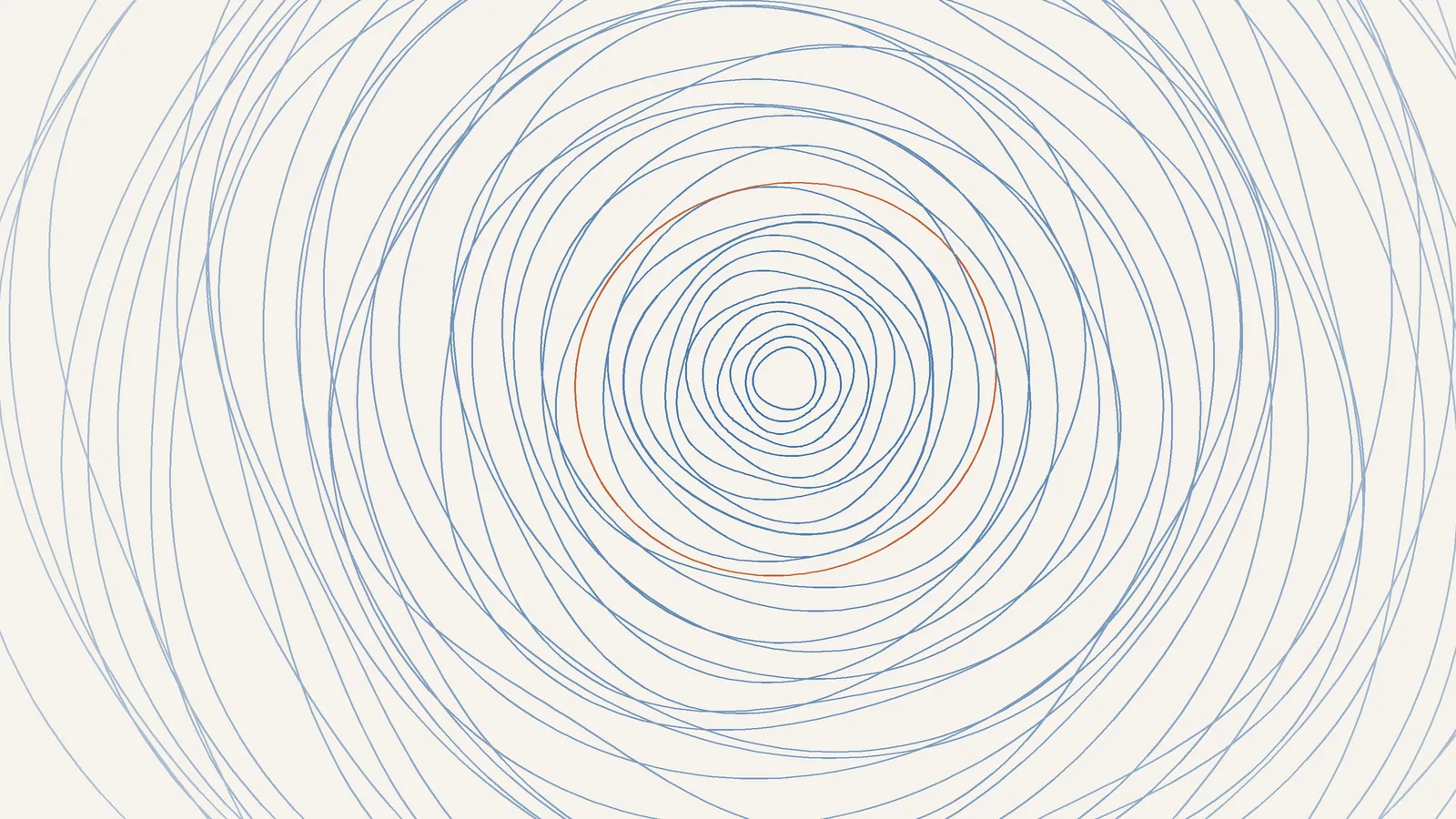 Abstract illustration for “Recursive self-improvement, part 1: the idea, the Gödel machine, and the wall it hit”