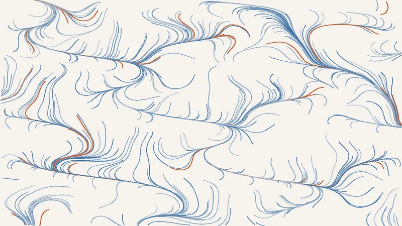 Abstract illustration for “The fast half of intelligence is getting its own models”